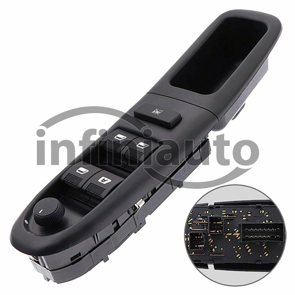 6554CF             INTERRUPTOR VIDRO PSA 406 1995-2005 LADO CONDUTOR 25 PINOS  