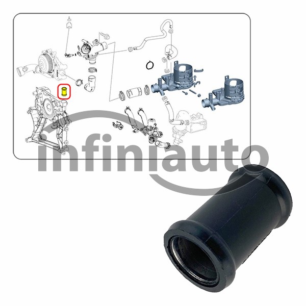 0009977070         TUBO AGUA MERCEDES SPRINTER-VITO 2003-                      