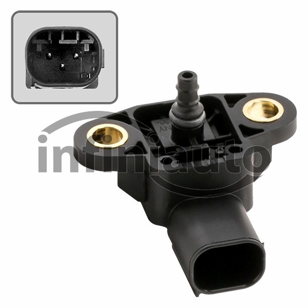 0101537228         SENSOR PRESSAO ADMISSAO MERCEDES W203-W204 93-17            