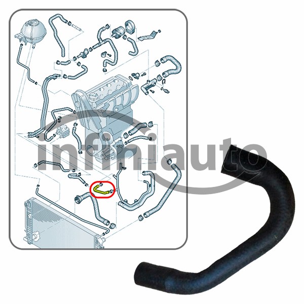 076121096D         TUBO AGUA VAG LT 2.5 TDI 2006-2013                          