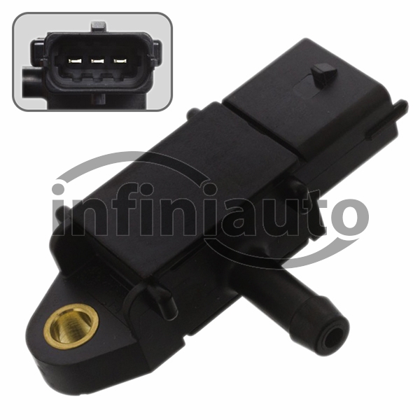 0862040            SENSOR PRESSAO ESCAPE OPEL ASTRA H-J-CORSA D-INSIGNIA-MOKKA 