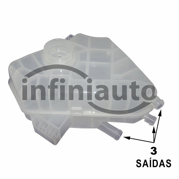 1513111            DEPOSITO AGUA RAD FORD FIESTA VI 1.4-1.6TDCI 2001- 3 SAIDAS 