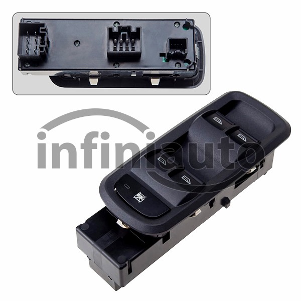 1547738            INTERRUPTOR VIDRO FORD FIESTA VI 2008- ESQUERDO 19 POLOS    