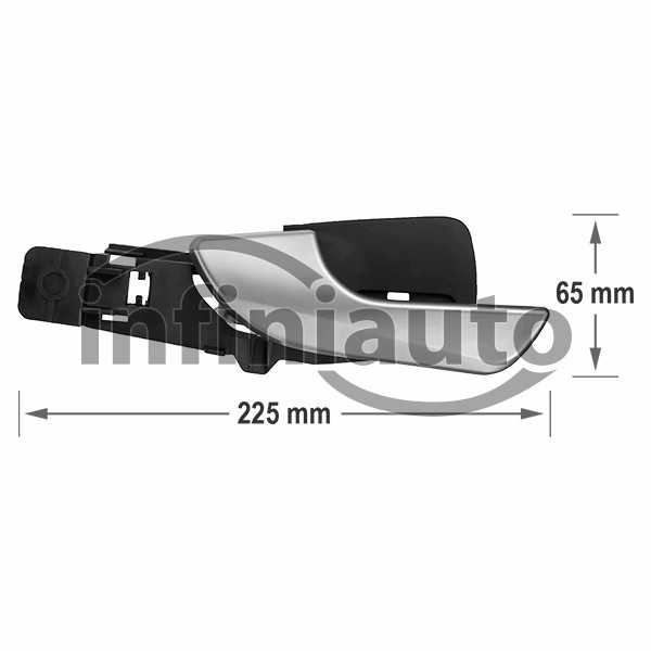 156092167          PEGA INTERIOR PORTA ALFA GIULIETTA 2010-2020 FRENTE ESQUERDO