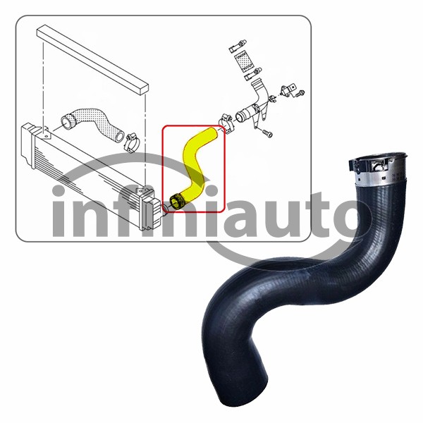 2E0145828B         TUBO INTERCOOLER VAG LT 2.5 TDI 1996-2006                   