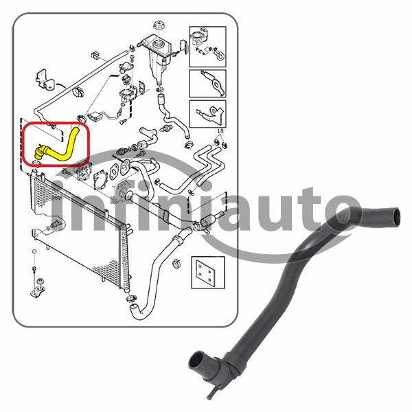 30858773           TUBO AGUA VOLVO S40 1.9DI 1995-2004                         