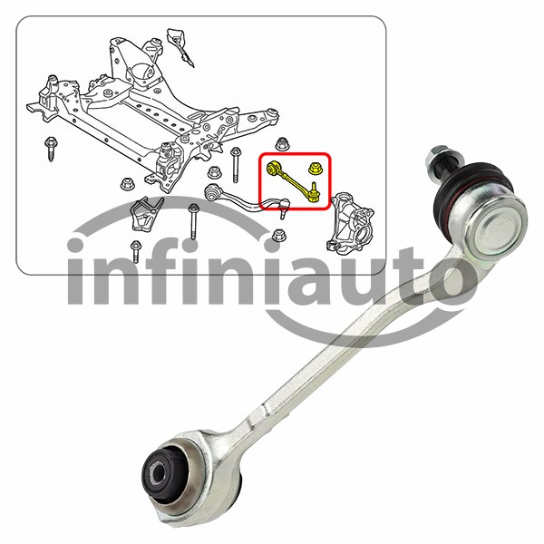 31106870971        BRACO SUSPENSAO BMW X3 X4 2017- FRENTE TRAS ESQUERDO        