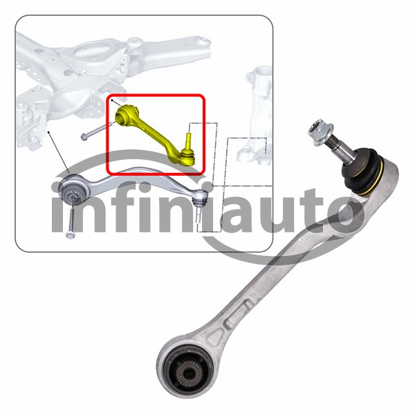 31106898072        BRACO SUSPENSAO BMW 3 4 2018- FRENTE DIREITO TRAS           