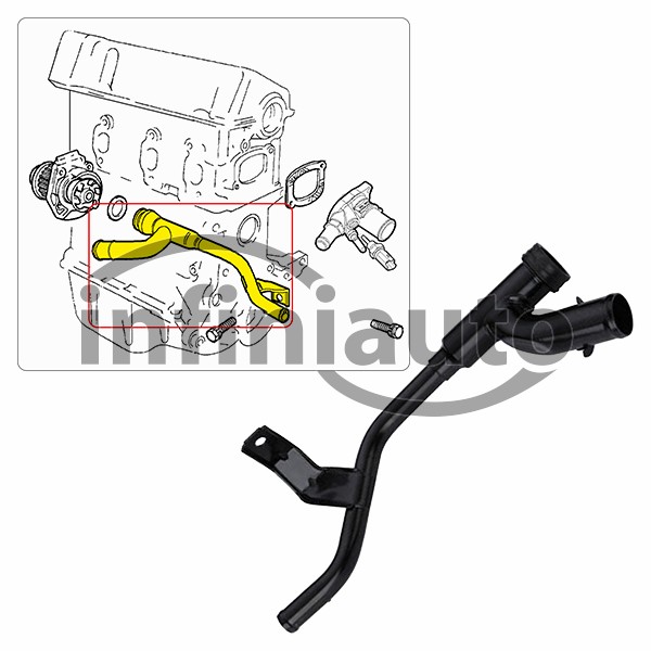 55185422           TUBO AGUA FERRO ALFA-FIAT-FORD-LANCIA                       