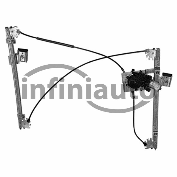 6N3837462DS        ELEVADOR VAG POLO 94-2001 FRT DRT 3 PORTA C/MOTOR 6N3837462A