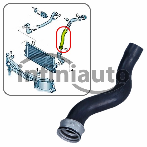 7M3145709A         TUBO INTERCOOLER VAG SHARAN-GALAXY-ALHAMBRA 1995-2006       