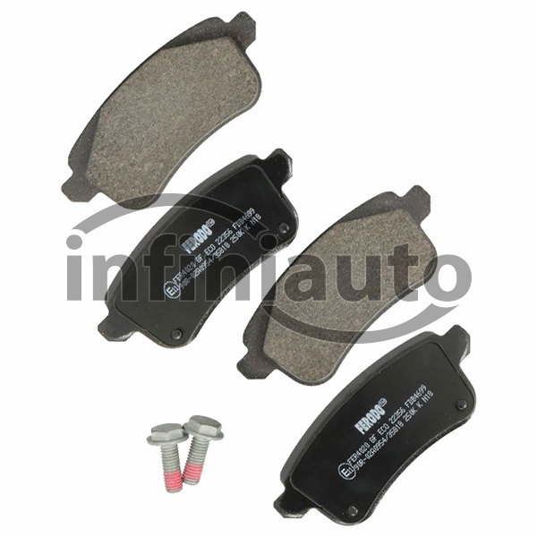 FDB4699            JOGO PASTILHAS RENAULT MEGANE IV-SCENIC IV-TALISMAN 2015-   